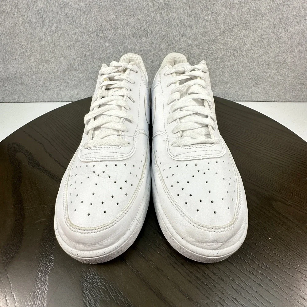 Nike Court Vision Low Next Nature Shoes Mens 12 White DH2987-100